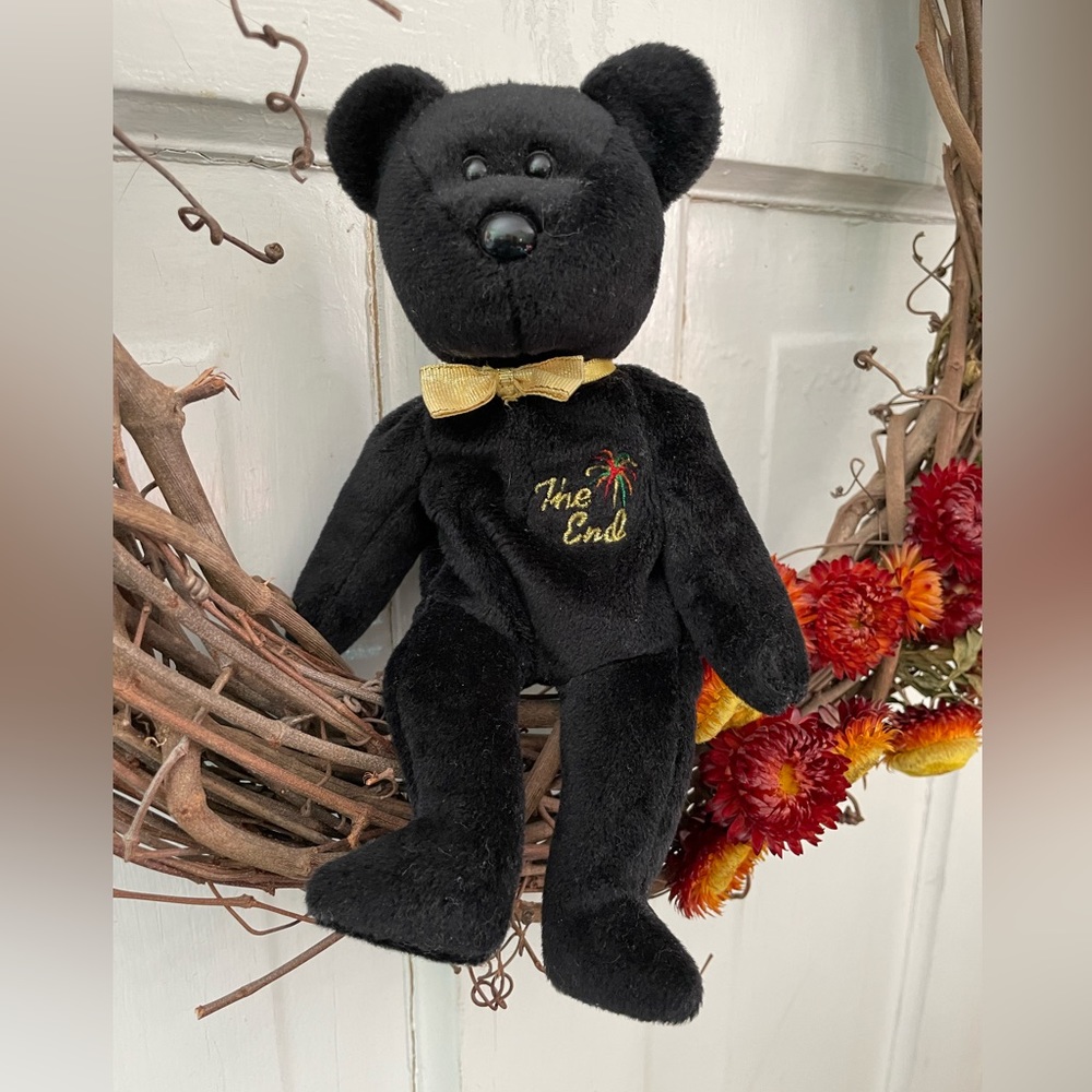Ty Beanie Baby 1999 The End Y2K Melinnium Bear